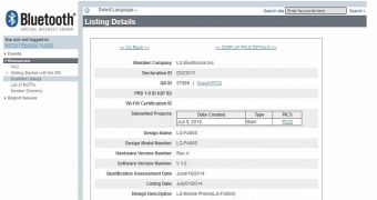LG G3 spotted at Bluetooth SIG