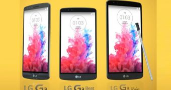 LG G3, LG G3 Beat and LG G3 Stylus