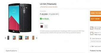 LG G4 Dual page