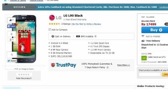 LG L90 at Snapdeal