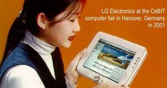 LG launched an iPad back in 2001