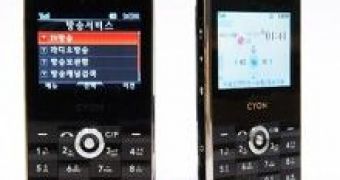 LG Launched the LG-SB610 DMB Card Phone