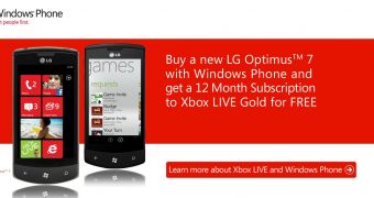 LG Optimus 7 Comes with Free 12 Month Xbox LIVE Gold in Canada