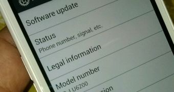 LG Optimus LTE About phone screenshot