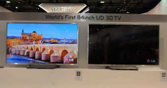 LG's 84-inch 4K TV, as seen at IFA 2013