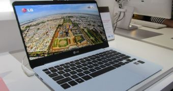 LG Ultra PC lappy is very thin and light