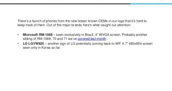 New LG handset with Windows Phone spotted