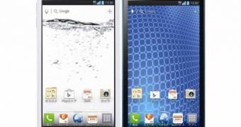 LG’s Optimus G Arrives at KDDI in Astro Blue and White Prism