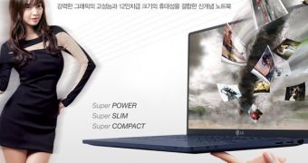 LG P330 13.3-inch ultra-thin notebook