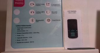 LG Viewty GW300 spotted in the wild