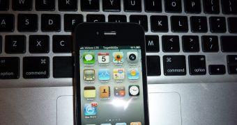 Alleged picture of LTE / 4G-capable iPhone - cropped. Full version at todaysiphone.com