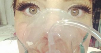 Lady Gaga Hospitalized, Shares Oxygen Mask Selfie, Puts It On Upside Down