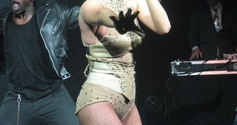 Lady Gaga reportedly wet her pants on stage during a concert last year