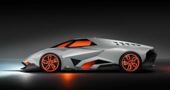 Lamborghini Egoista Concept Car Pulled Out for Anniversary – Photo
