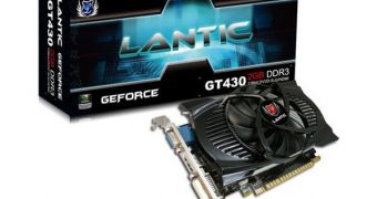 Lantic reveals new GT 430 with 2 GB memory