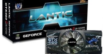 Lantic Releases Custom Designed GeForce GTX 460 1 GB graphics card