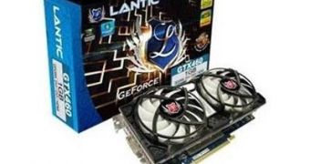 Lantic shows off factory-overclocked GTX 460
