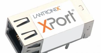 The Lantronix XPort-05 is a compact, integrated solution to web enable virtually any device with serial capability