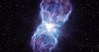 Largest Black Hole Blast Discovered: Link to Cosmological Mystery Solving