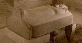 The lid of Merneptah's second sarcophagus