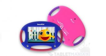 Lark SmartKid 7 is a very colorful children's tablet