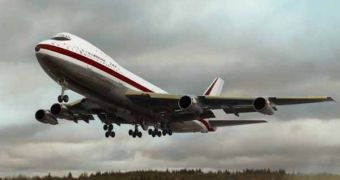 You may not see it, but this Boeing 747 could shoot laser beams at a random target