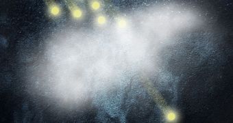 A cloud of ultra-cold atoms can absorb incoming photons, releasing only one light particle at a time.