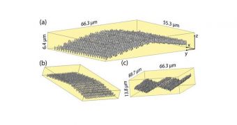A new laser fabrication technique allows for the creation of precisely arranged silver nanoparticles that are disconnected in 3D and supported by a polymer matrix