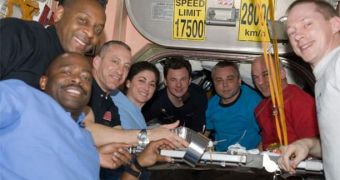 Last Day on the ISS for the Atlantis Crew