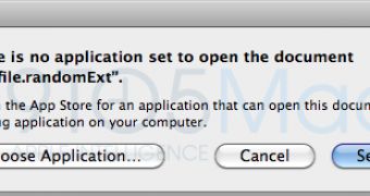 New finding in OS X 10.6.6 - search Mac App Store to open unsupported files