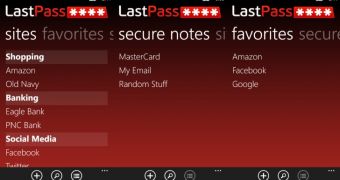 LastPass for Windows Phone