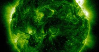 January 26, 2012 image showing activity on the surface of the Sun