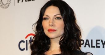 Laura Prepon laughs off reports that she’s dating fellow Scientologist Tom Cruise