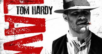 Tom Hardy strikes a menacing pose in “Lawless” character poster