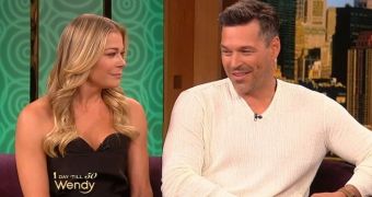 LeAnn Rimes and Eddie Cibrian promote new show, are super awkward while so doing