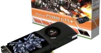 Leadtek's PX 9800GTX  graphics card