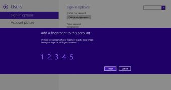 Fingerprint support is reportedly implemented into Windows 8.1 public preview