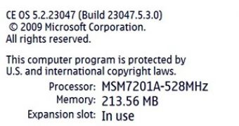 Windows Mobile 6.5 Build 23047