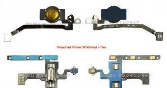 Purported iPhone 5S leaked parts