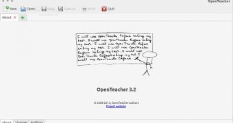 OpenTeacher 3.2 interface