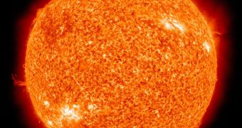 The Sun may be used as a proxy for studying changes in gravity inside massive celestial objects