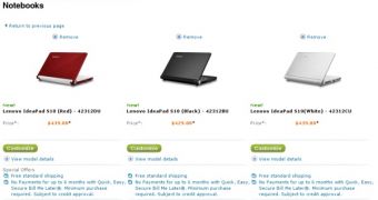 Lenovo IdeaPad S10 starts at $429, for the black model