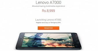 Lenovo A7000 flash sale