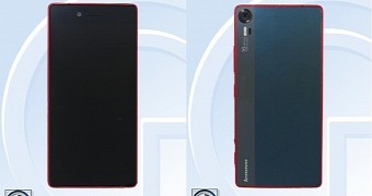 Lower-end version of Lenovo Vibe Shot front/back