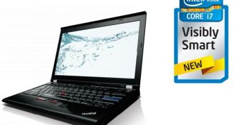 The new Lenovo Thinkpad X220