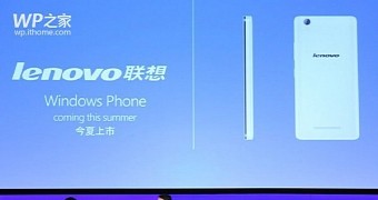 Lenovo's first Windows Phone is coming this summer