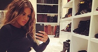 In addition to working out and dieting, Khloe Kardashian is also using a waist-trainer to get her ideal figure