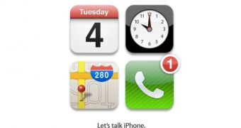 'Let's talk iPhone' Apple event invitation