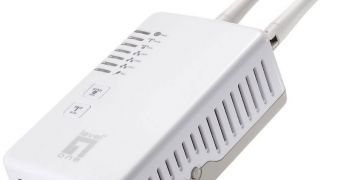 LevelOne Powerline adapter with Wi-Fi