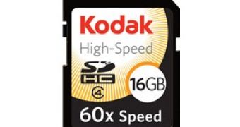 Lexar Kodak 16 GB SDHC card